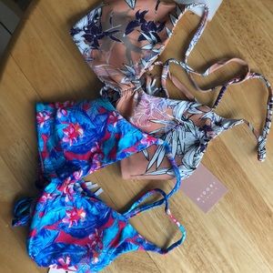 Two Midori Bikini tops.. NEVER WORN!